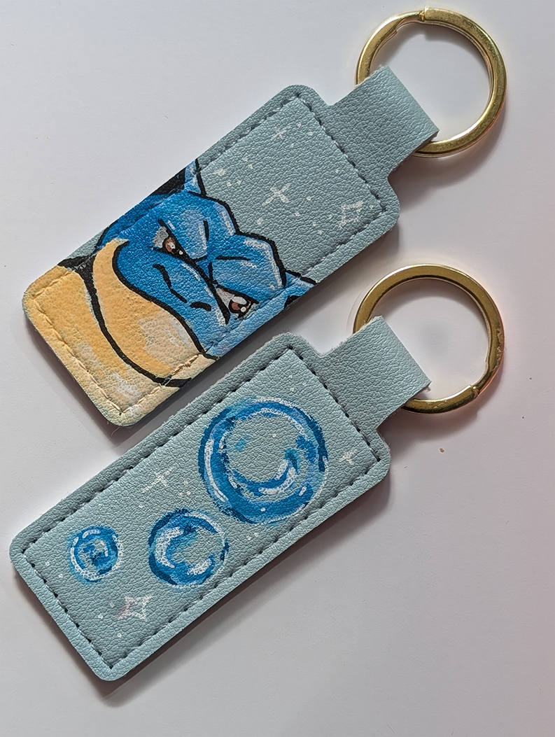 Premade Hand Painted Keyrings