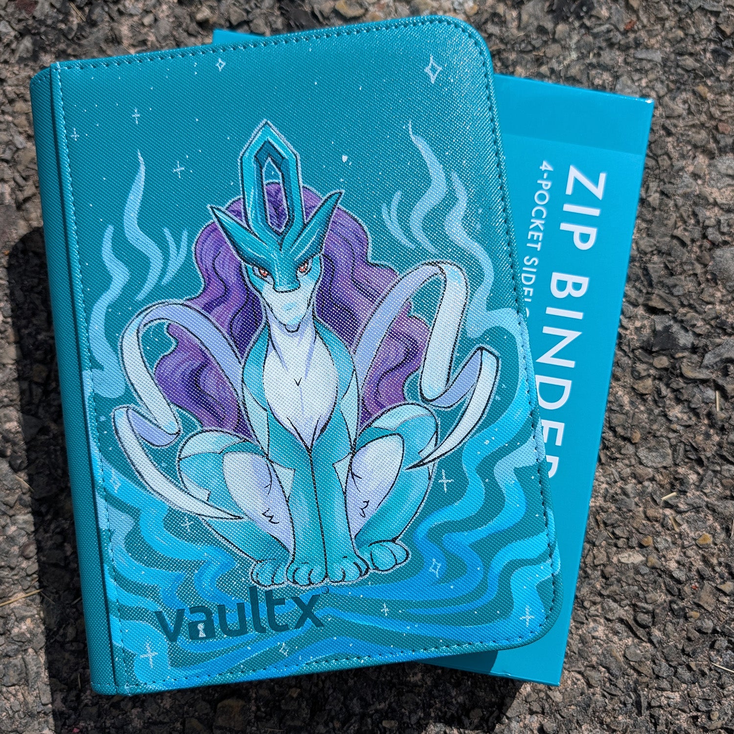 Suicune | The Roaming Downpour - 4 Pocket Vault X Binder