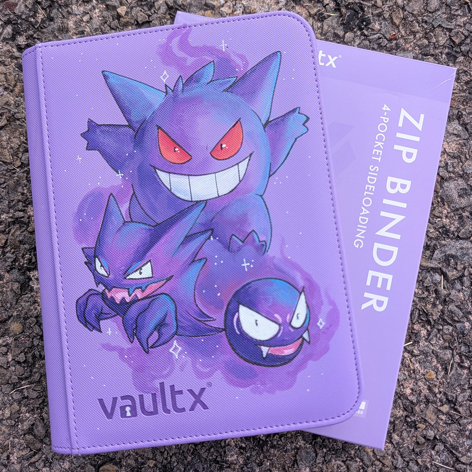 Gengar Evolutionary Line - 4 Pocket Vault X Binder