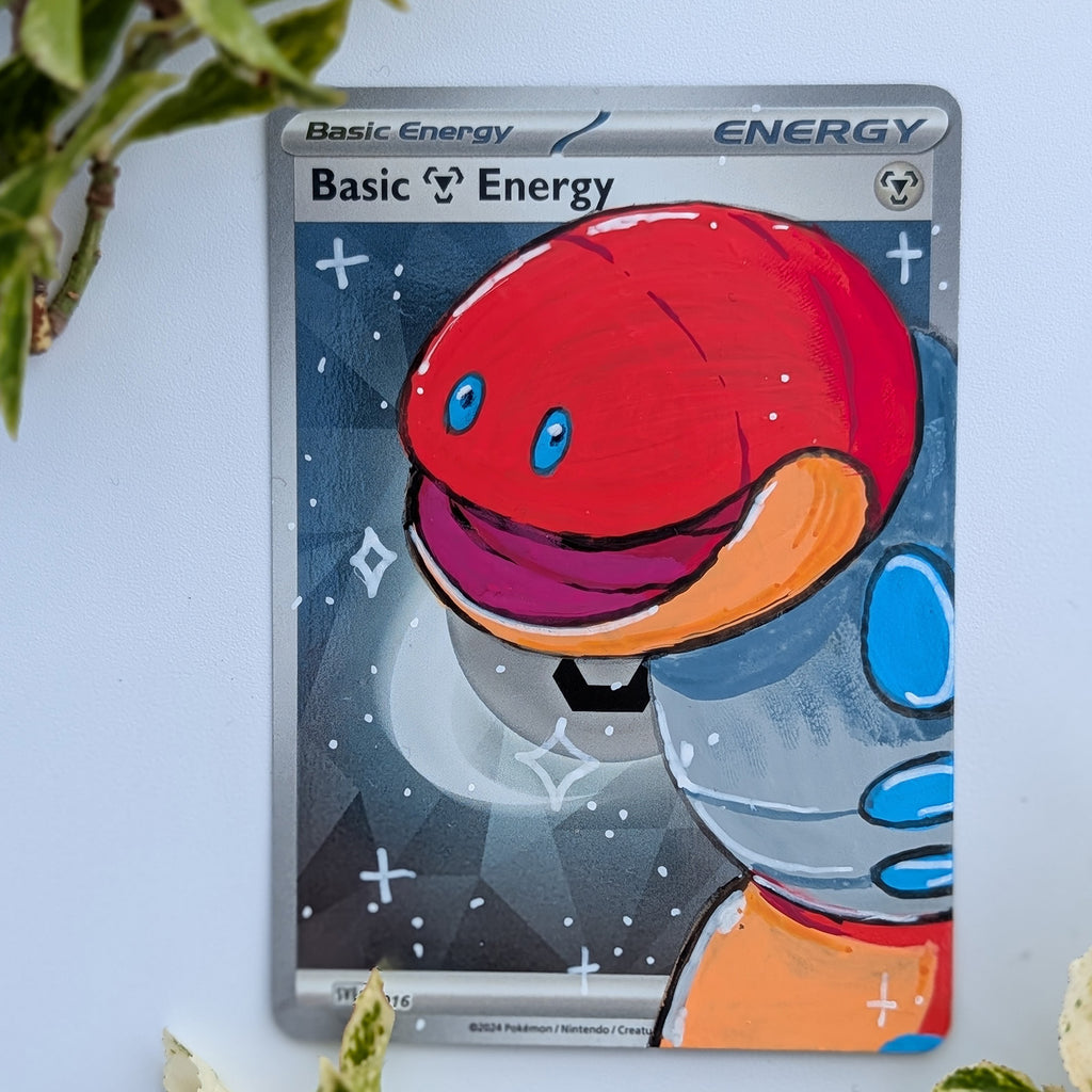 Orthworm | Holographic Energy Card Art