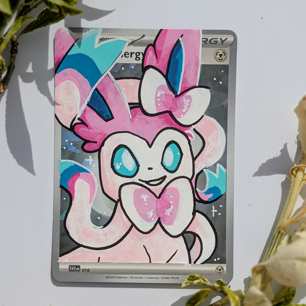 Sylveon | Holographic Energy Card Art