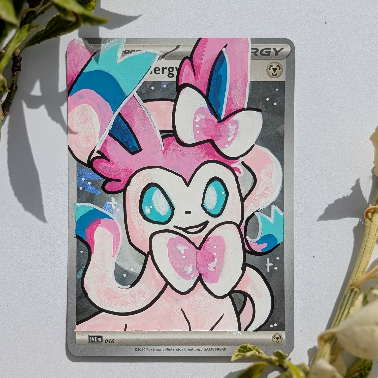 Sylveon | Holographic Energy Card Art