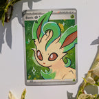 Leafeon | Holographic Energy Card Art