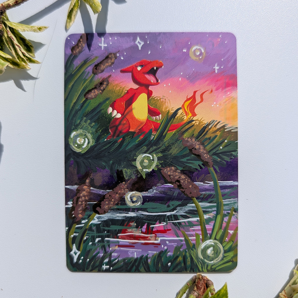 Charmeleon | Altered Card Art