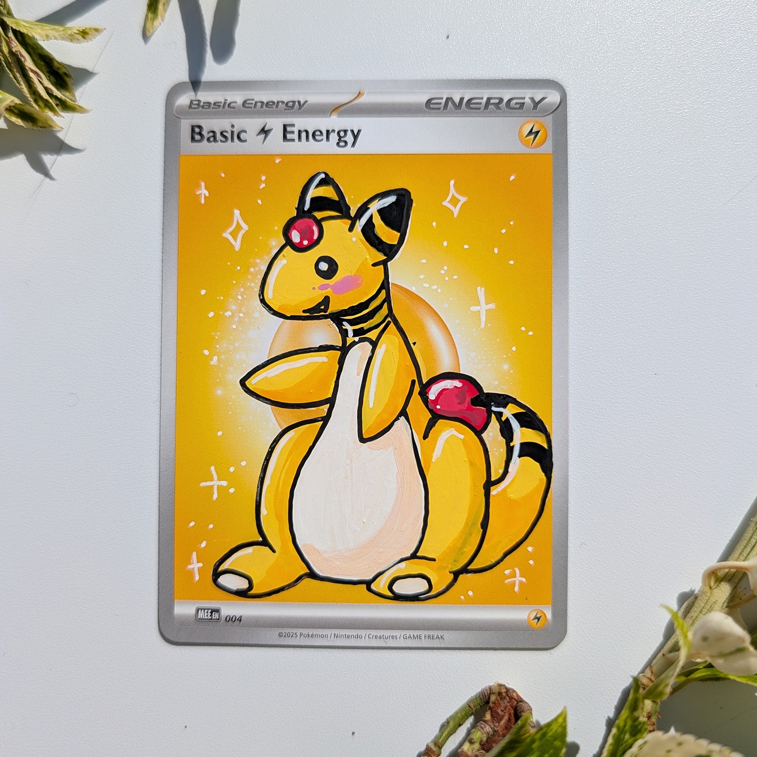 Ampharos | Energy Card Art