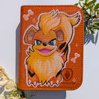Growlithe #0058 - 1 Pocket Toploader Binder