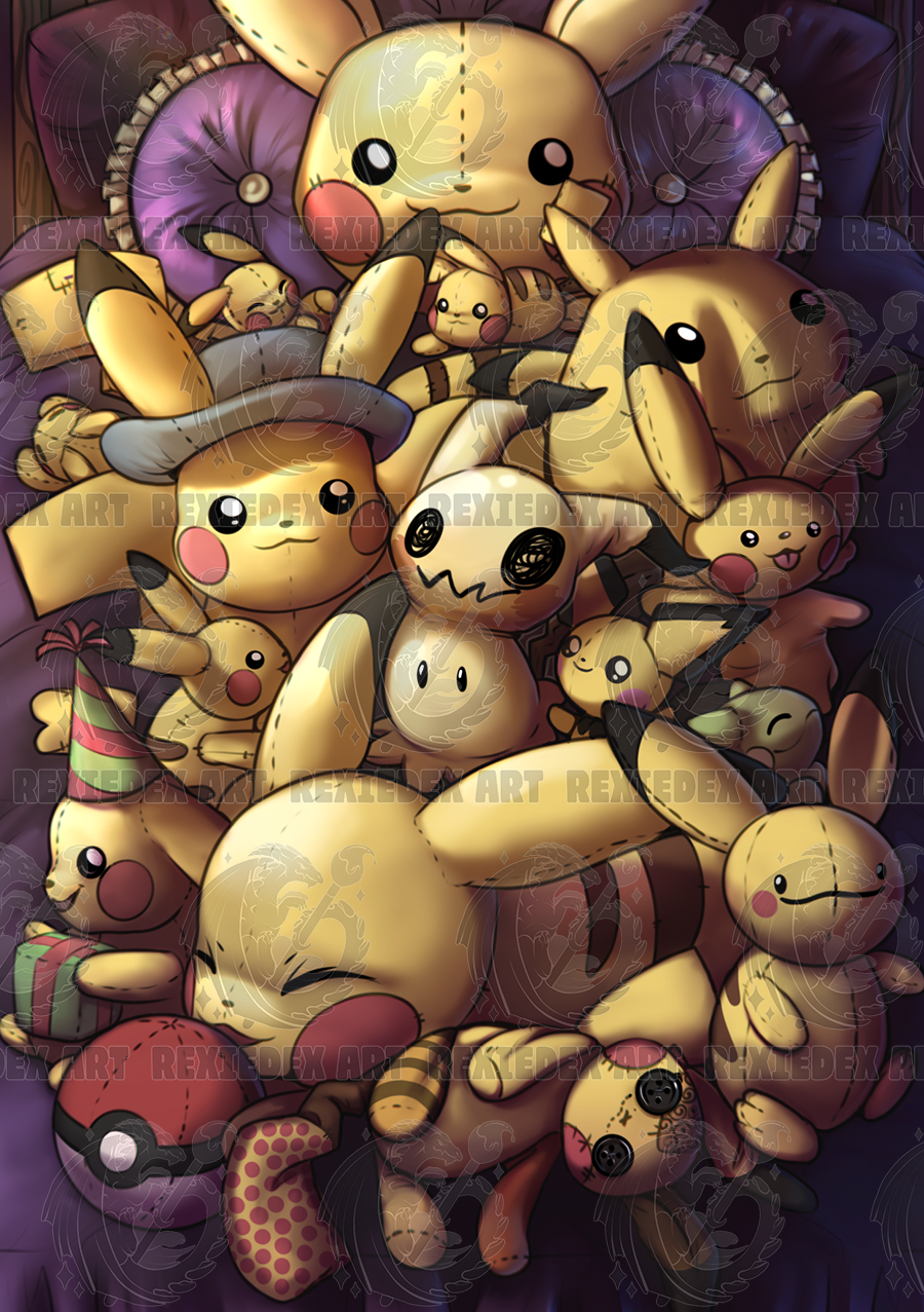 Hidden Mimikyu A5 Print