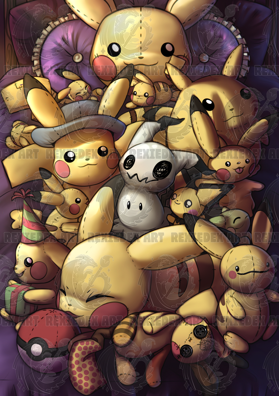 Hidden Mimikyu A5 Print