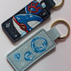 Custom Hand Painted Keyring
