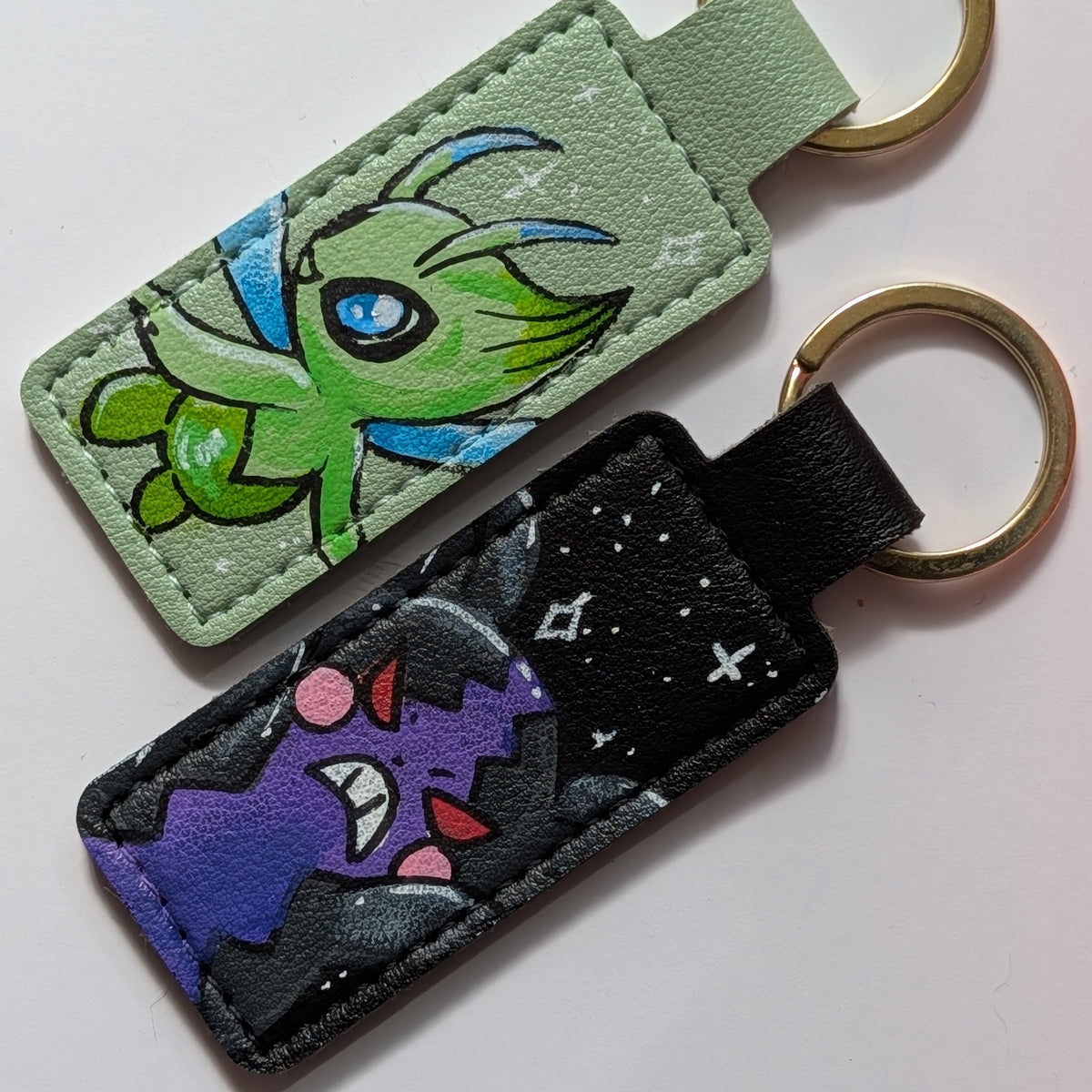 Custom Hand Painted Keyring
