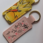 Custom Hand Painted Keyring