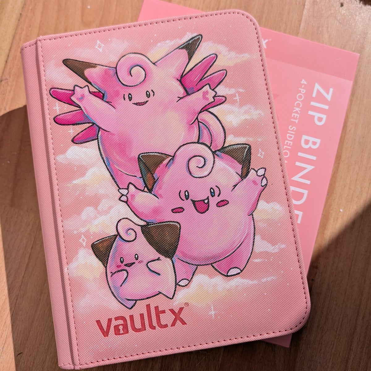 Clefairy Evolutionary Line - 4 Pocket Vault X Binder