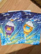 I 💜 Drifloon A5 Print