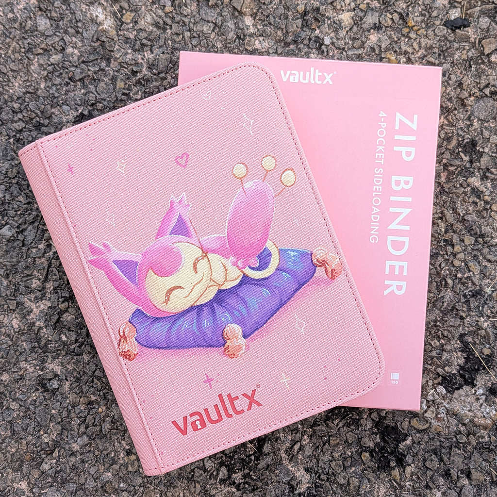 Skitty | The Purrfect Pillow - 4 Pocket Vault X Binder
