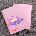 Skitty | The Purrfect Pillow - 4 Pocket Vault X Binder