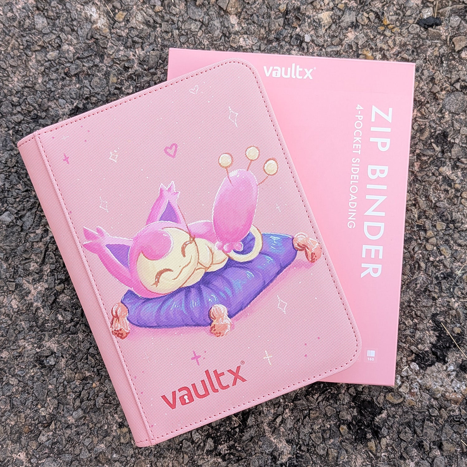 Skitty | The Purrfect Pillow - 4 Pocket Vault X Binder