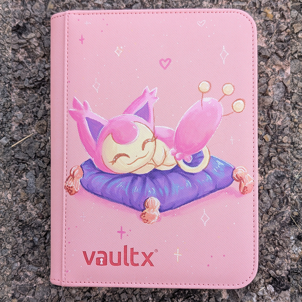 Skitty | The Purrfect Pillow - 4 Pocket Vault X Binder