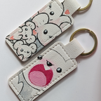 Premade Hand Painted Keyrings