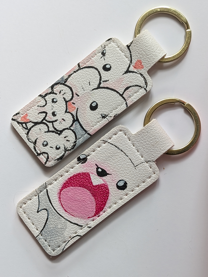 Premade Hand Painted Keyrings