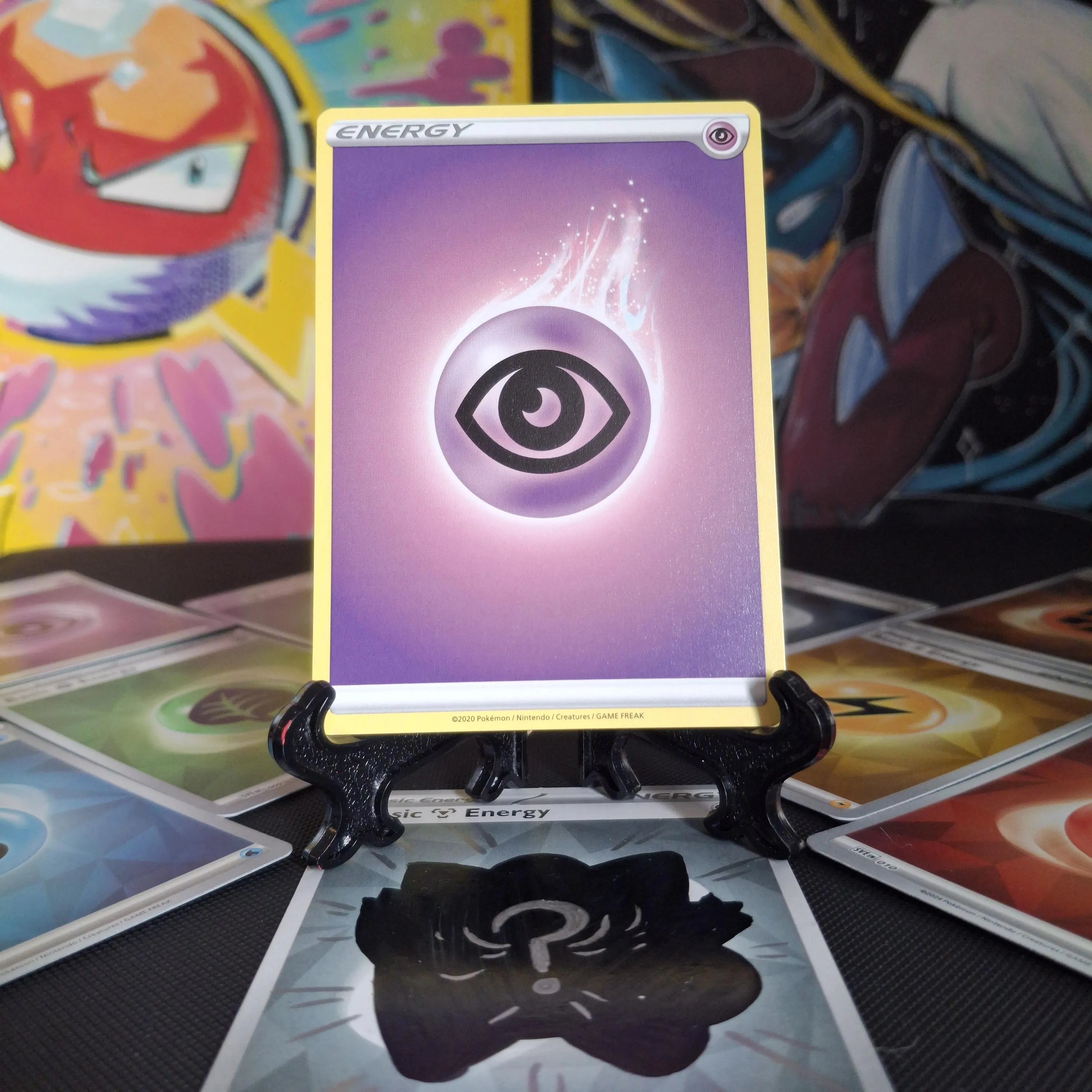 Custom Hand Painted Energy Cards