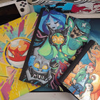 Custom Hand Painted Vault X Binder