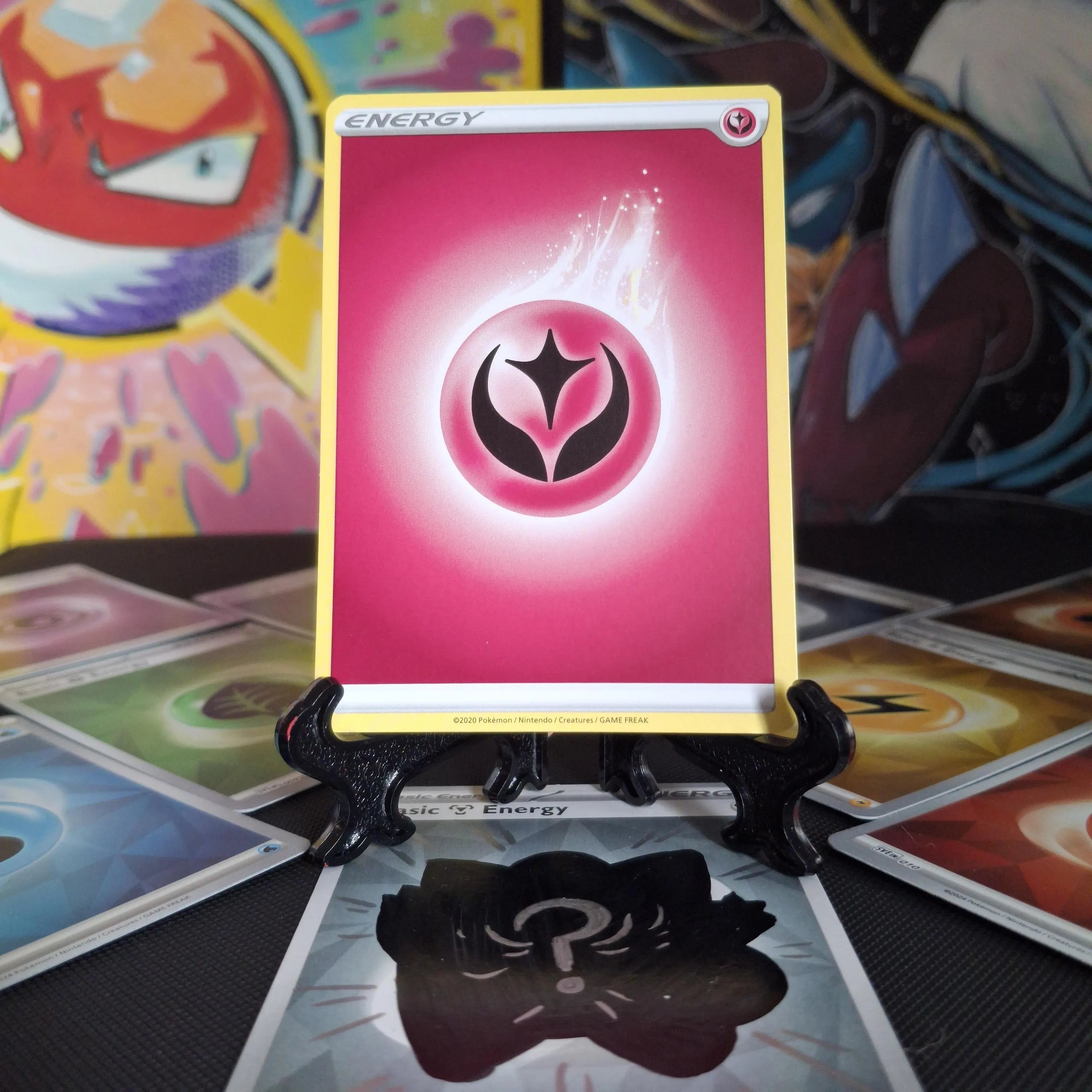 Custom Hand Painted Energy Cards