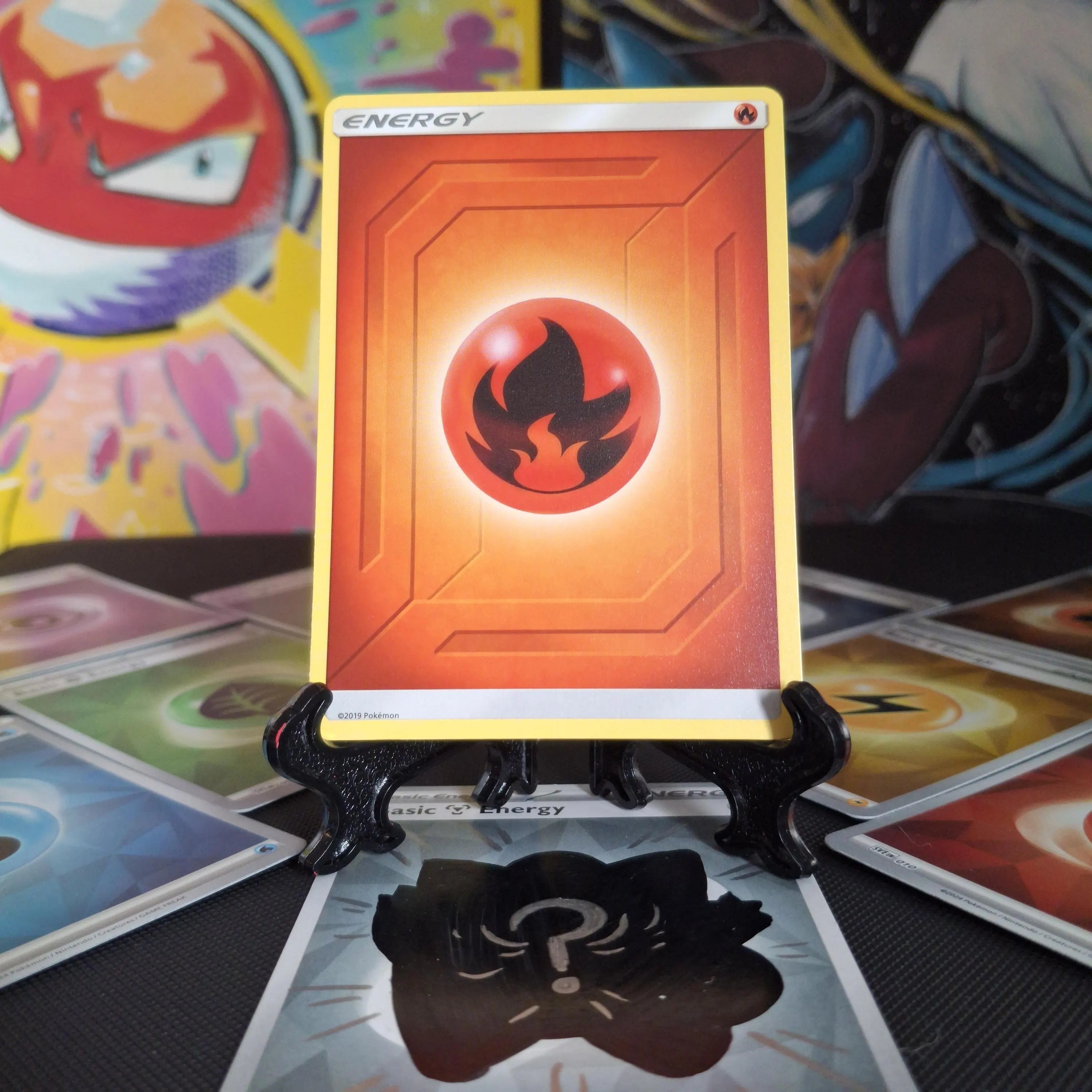 Custom Hand Painted Energy Cards