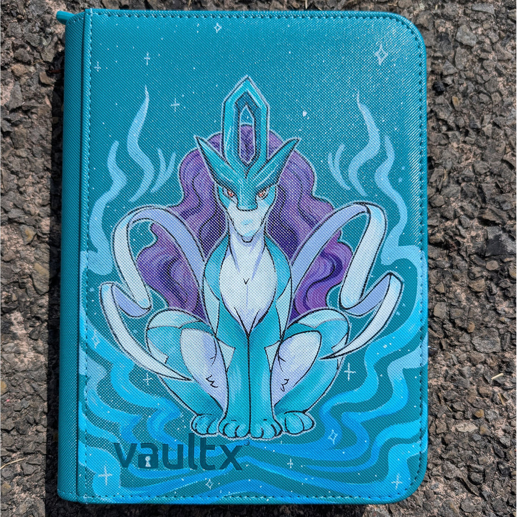 Suicune | The Roaming Downpour - 4 Pocket Vault X Binder